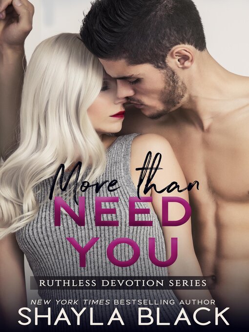 Cover image for More Than Need You
